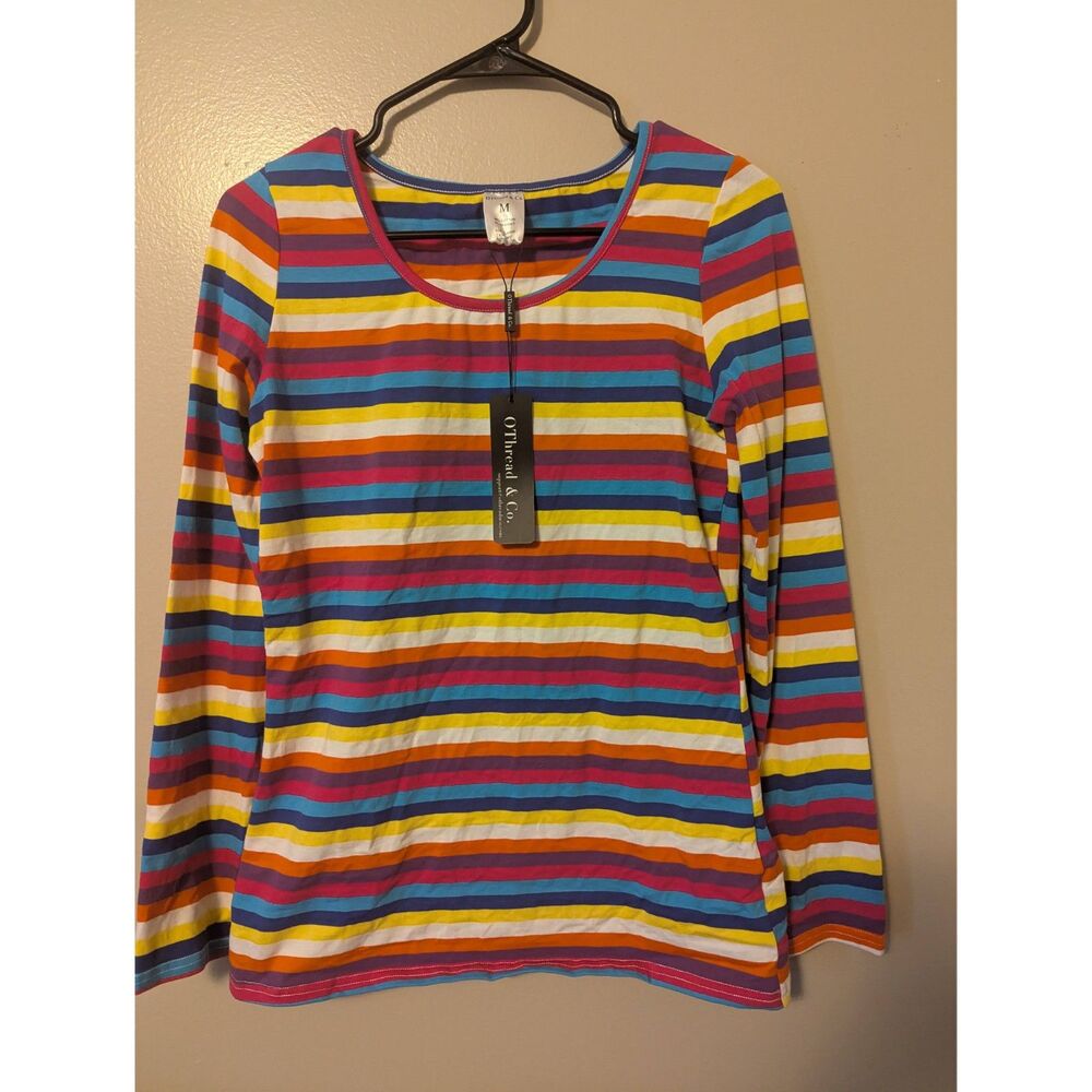 OThread & Co. Striped Shirt, M